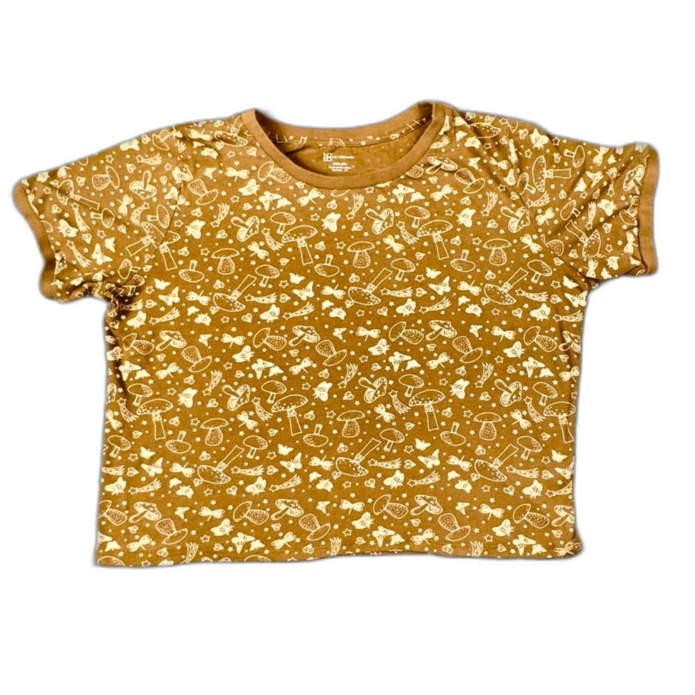 No Boundaries Mushroom Crop Shirt XXXL (21)